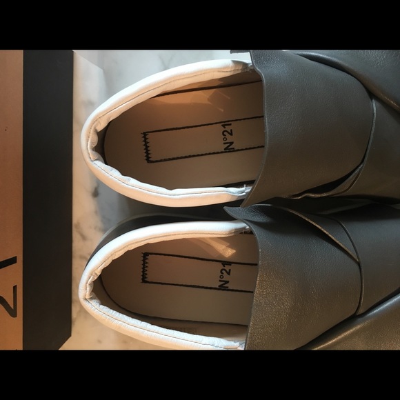 No. 21 Slip on Platform Bow/Knot Sneaker Leather - Picture 8 of 8